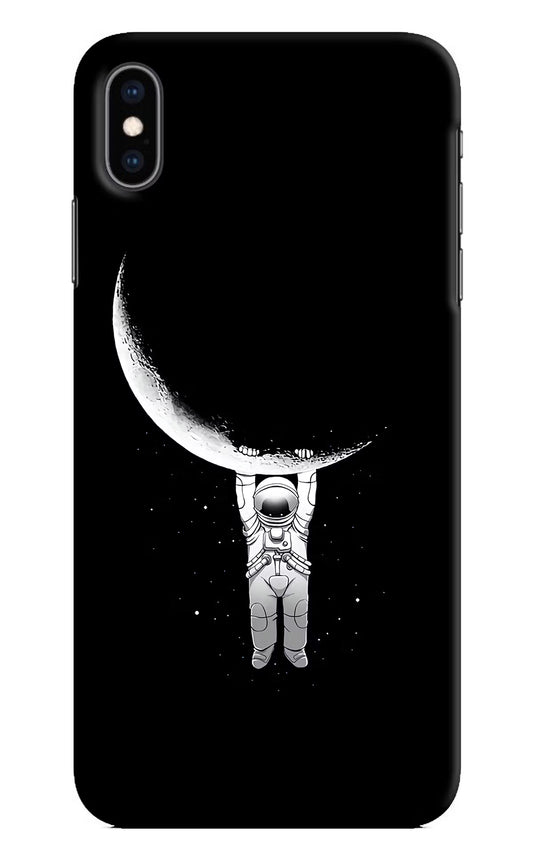 Moon Space iPhone XS Max Hard Case Back Cover by Casekaro