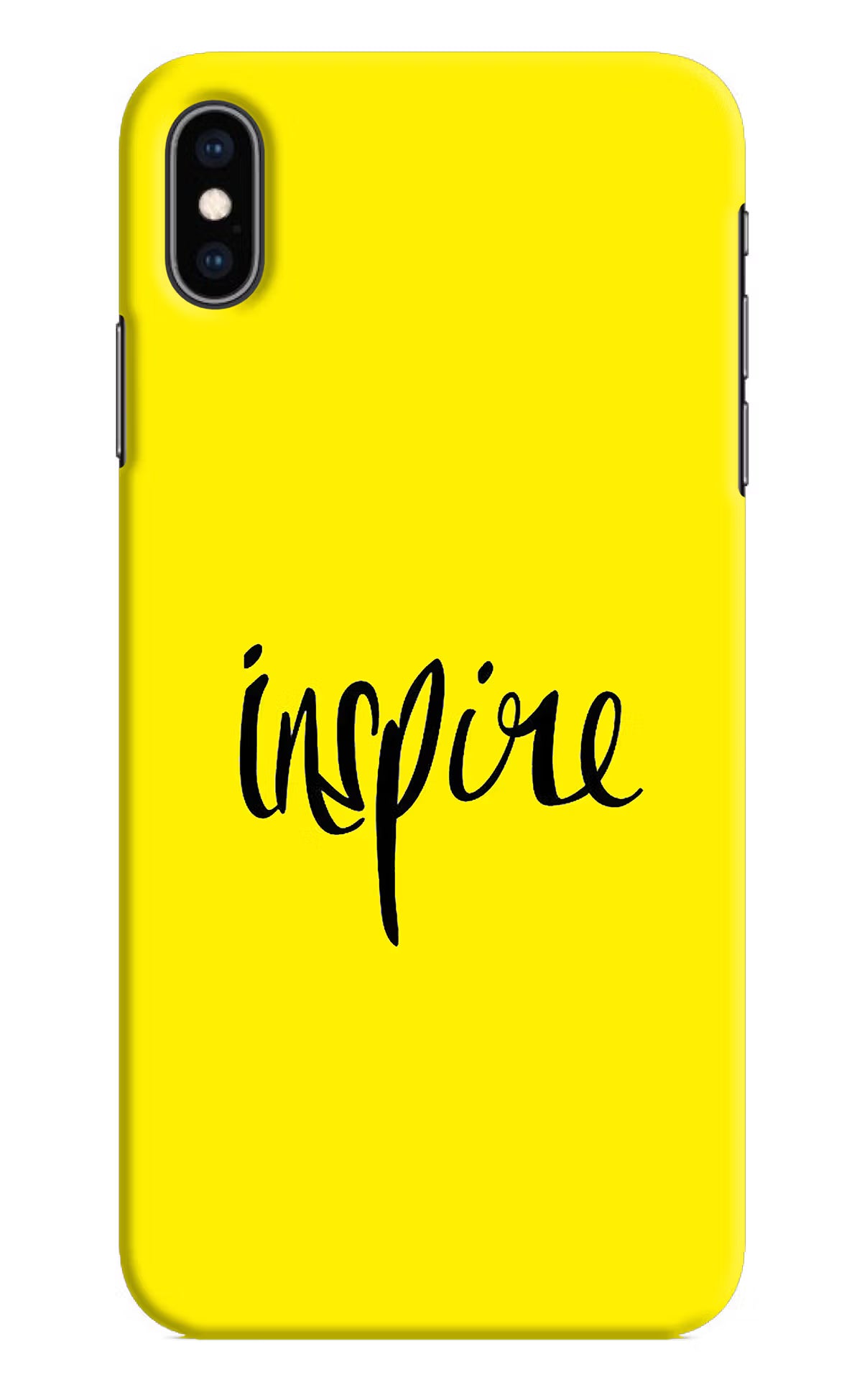 Inspire iPhone XS Max Hard Case Back Cover by Casekaro