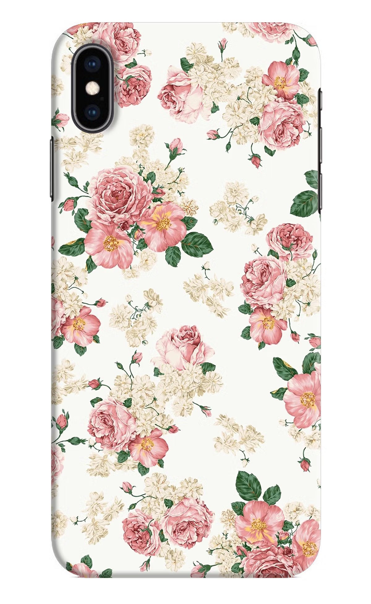 Flowers iPhone XS Max Hard Case Back Cover by Casekaro
