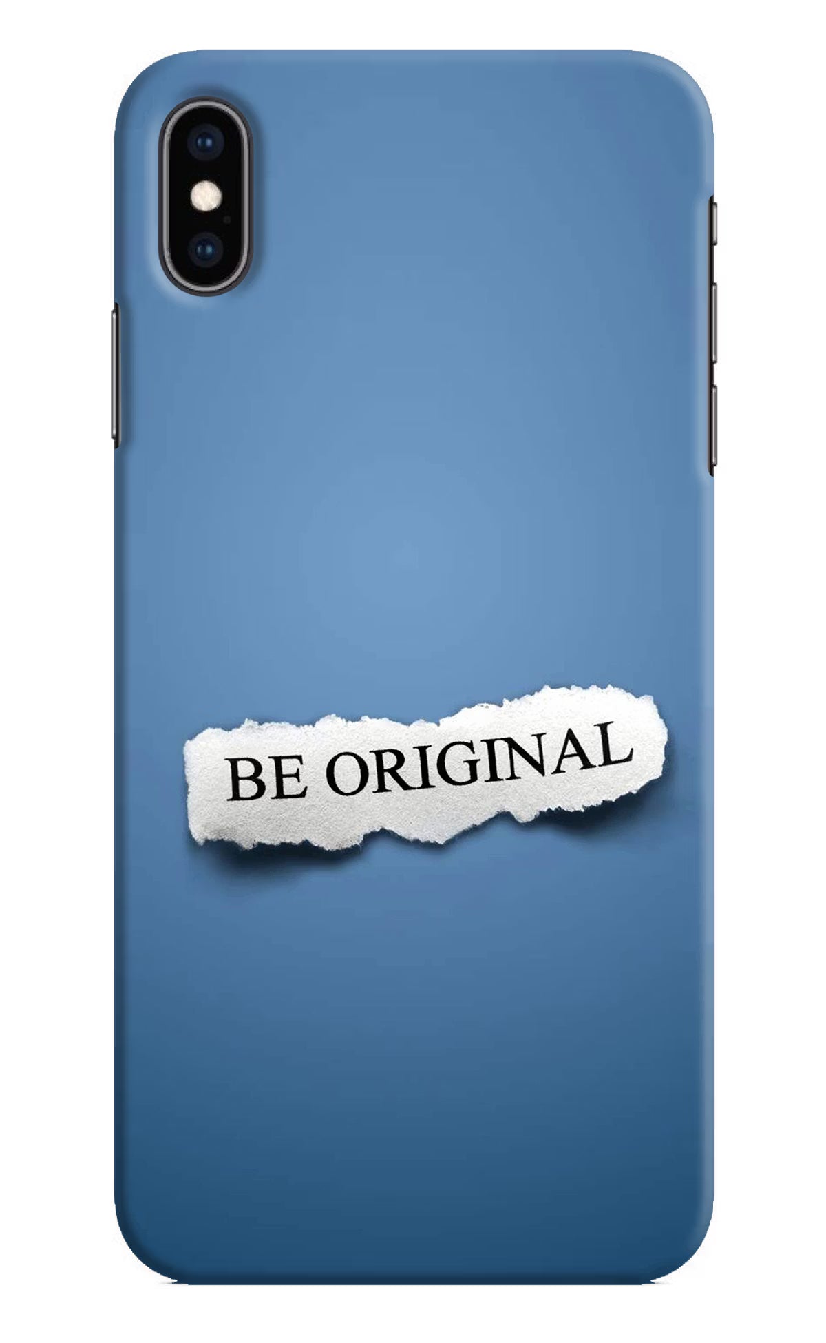 Be Original iPhone XS Max Hard Case Back Cover by Casekaro