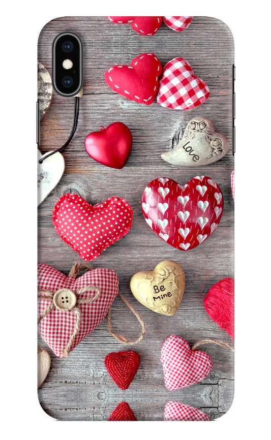 Love Wallpaper iPhone XS Max Hard Case Back Cover by Casekaro