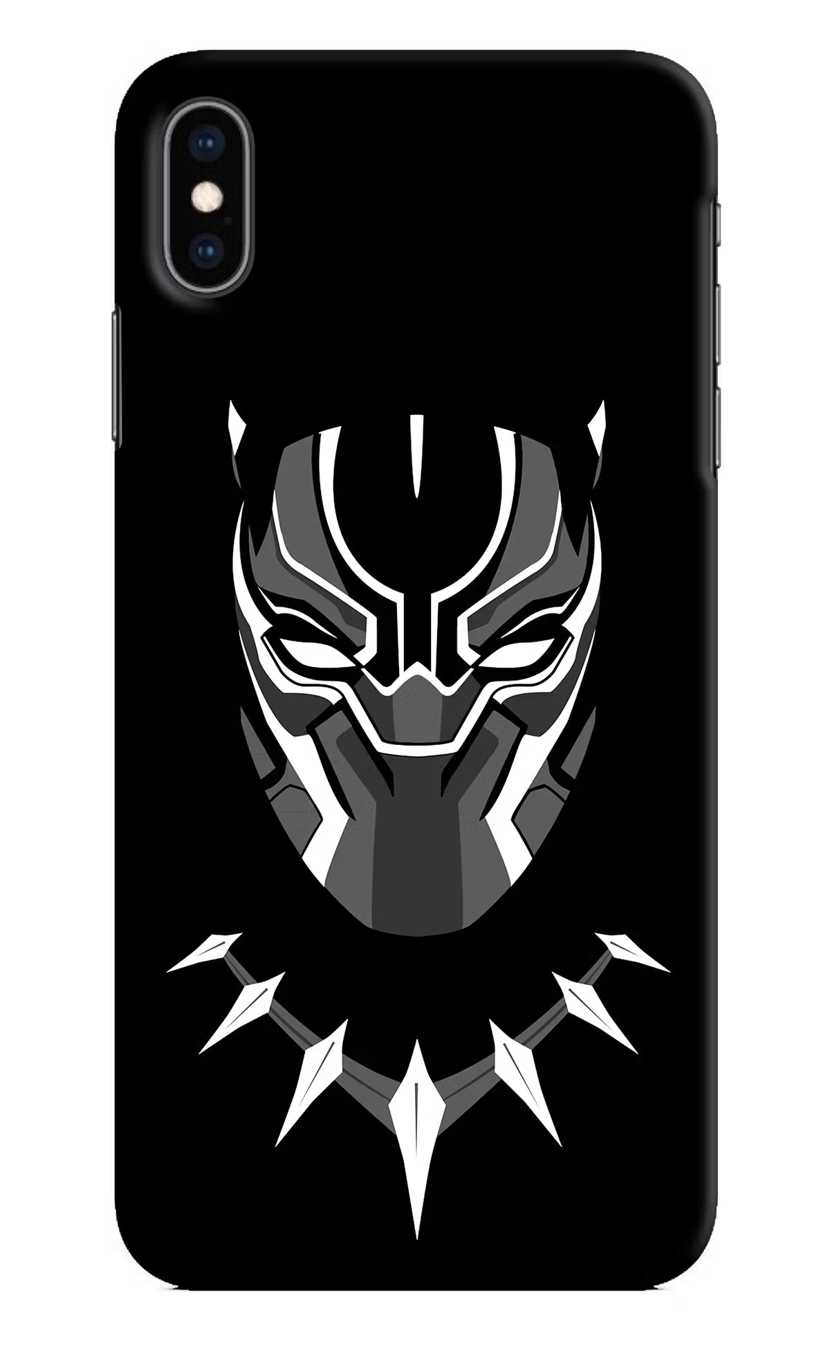 Black Panther iPhone XS Max Hard Case Back Cover by Casekaro