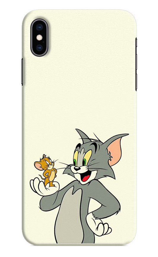 Tom & Jerry iPhone XS Max Hard Case Back Cover by Casekaro