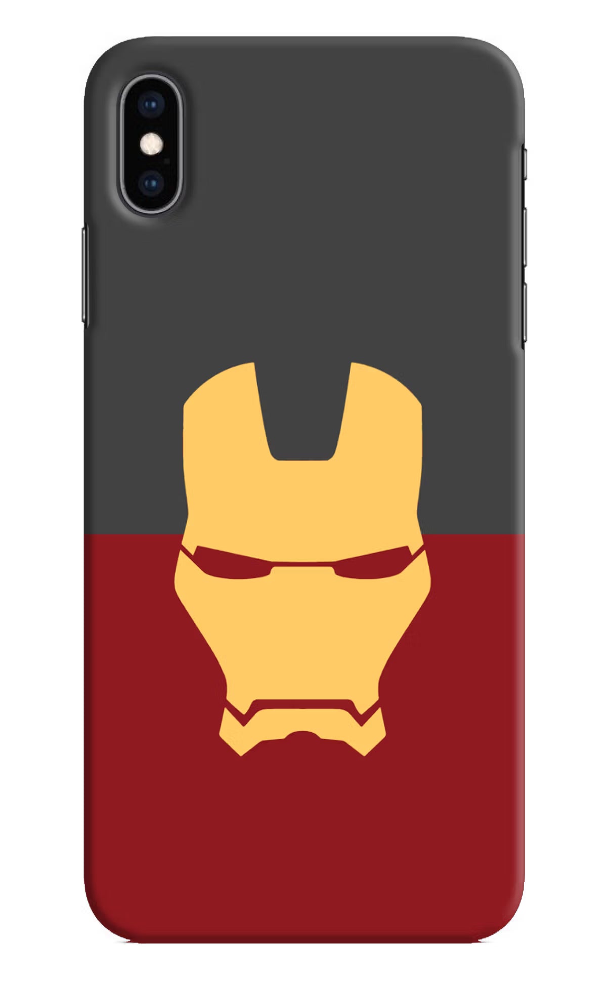 Ironman iPhone XS Max Hard Case Back Cover by Casekaro