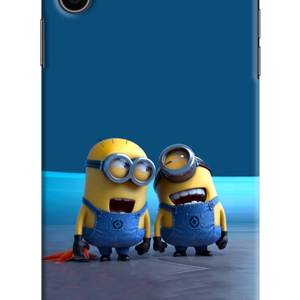 Minion Laughing iPhone XS Max Hard Case Back Cover by Casekaro