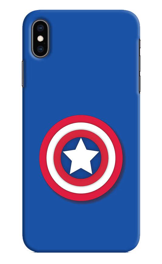 Shield iPhone XS Max Hard Case Back Cover by Casekaro