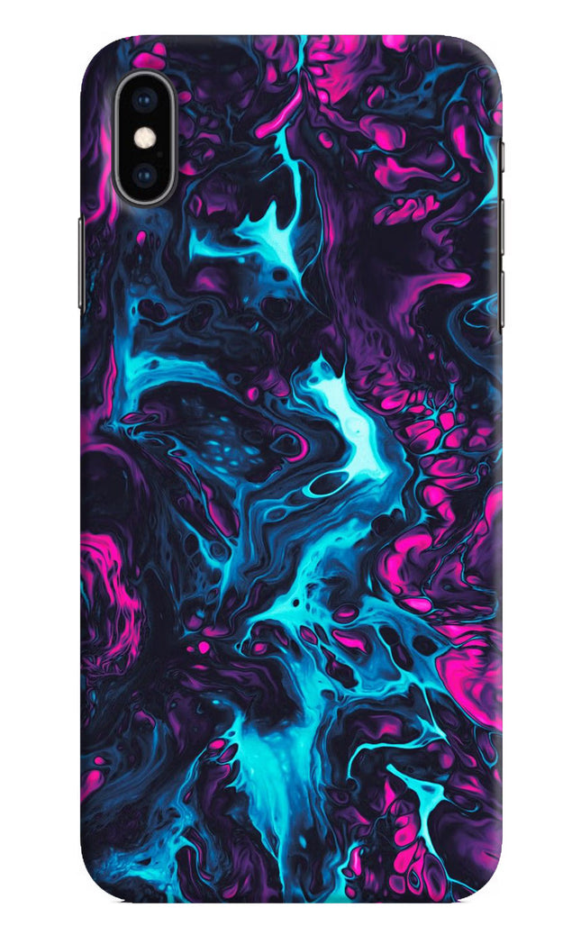 Abstract iPhone XS Max Hard Case Back Cover by Casekaro