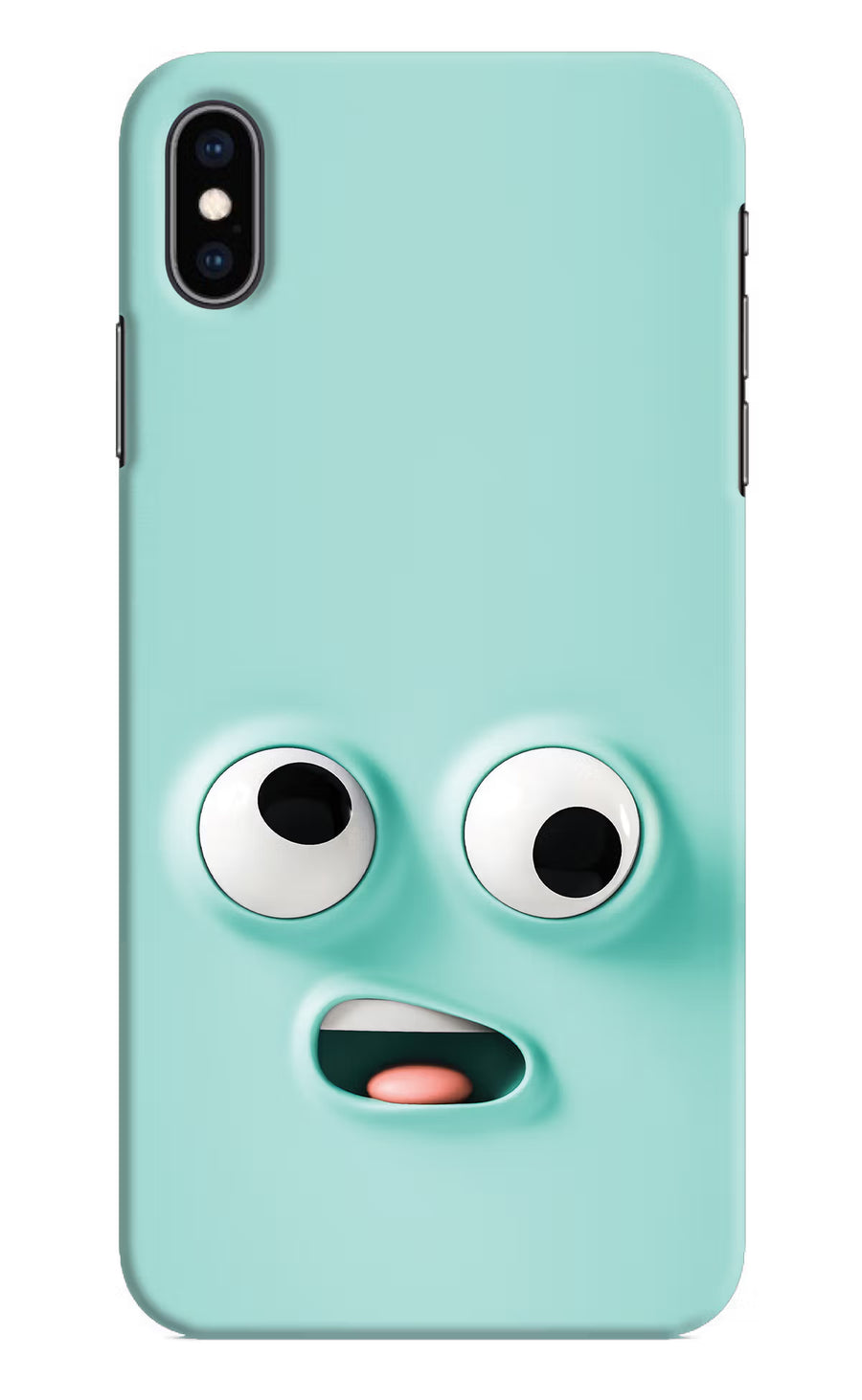 Funny Cartoon iPhone XS Max Back Cover, Hard case