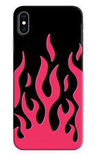 Fire Flames iPhone XS Max Hard Case Back Cover by Casekaro