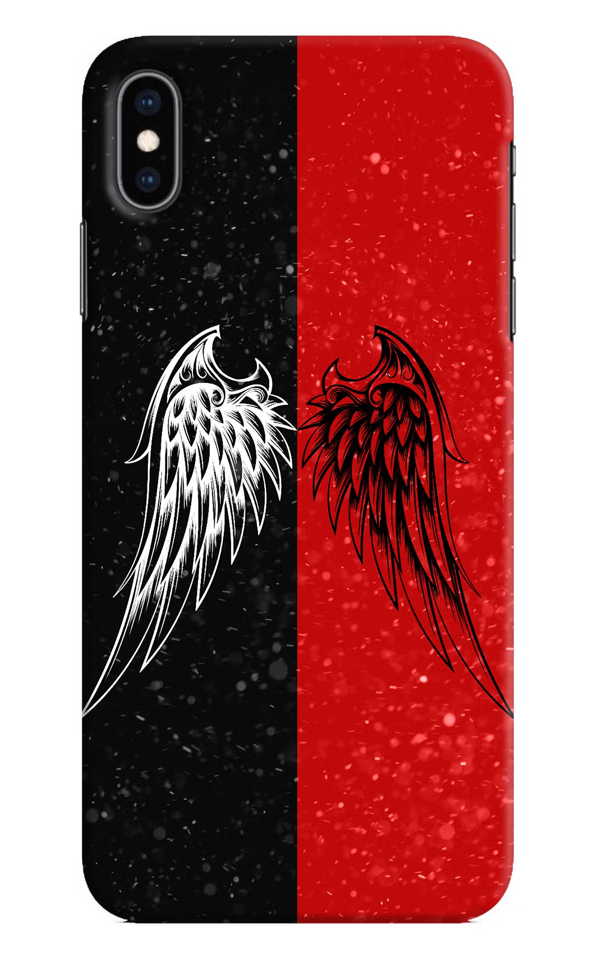 Wings iPhone XS Max Hard Case Back Cover by Casekaro