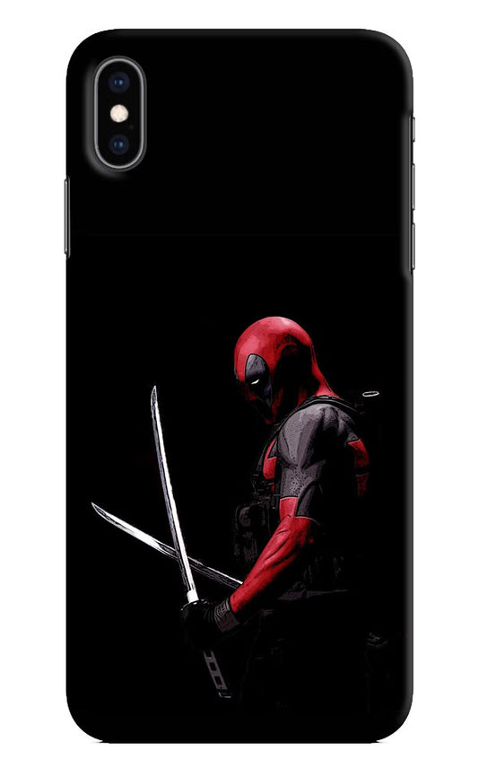 Deadpool iPhone XS Max Hard Case Back Cover by Casekaro