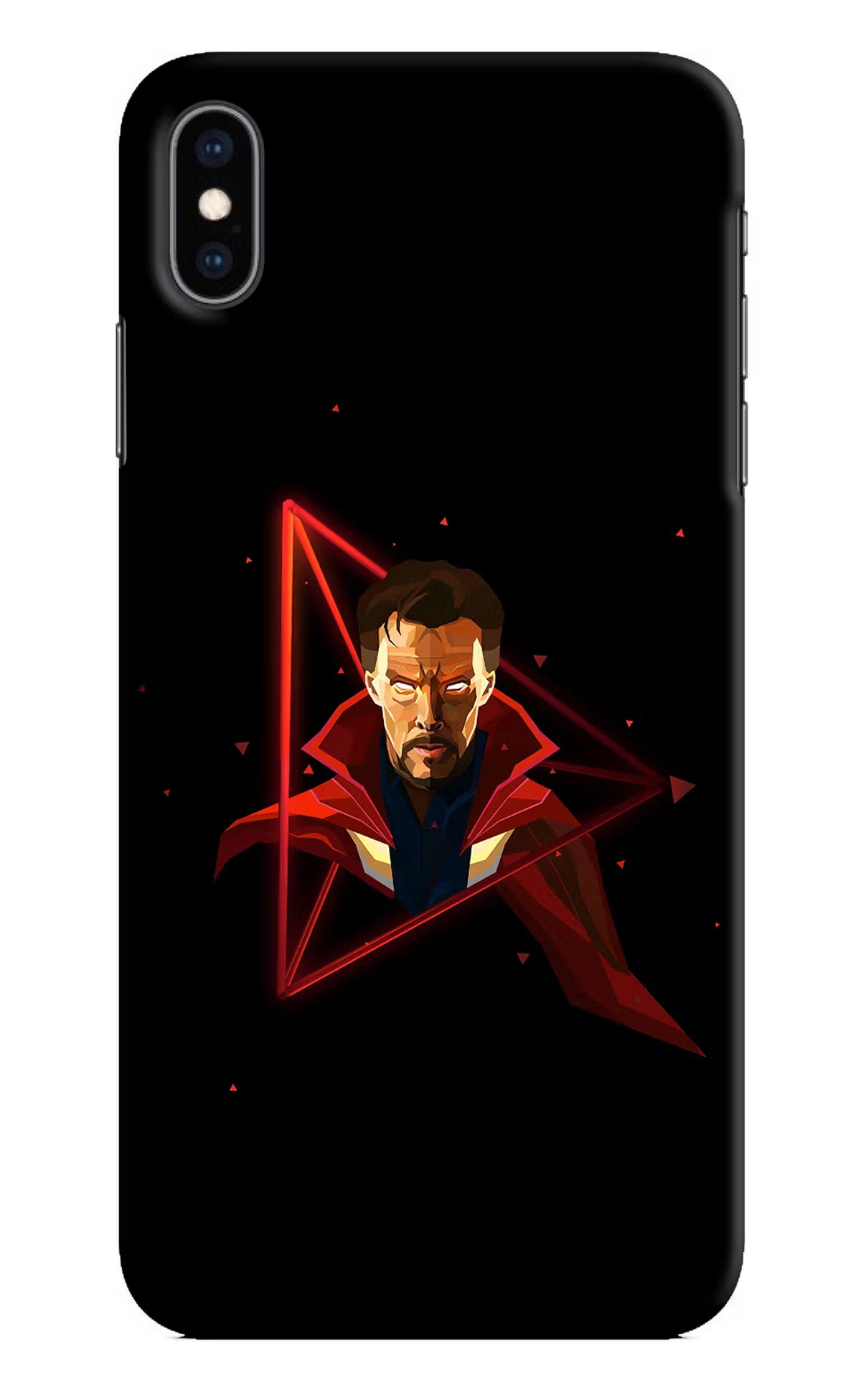 Doctor Ordinary iPhone XS Max Hard Case Back Cover by Casekaro