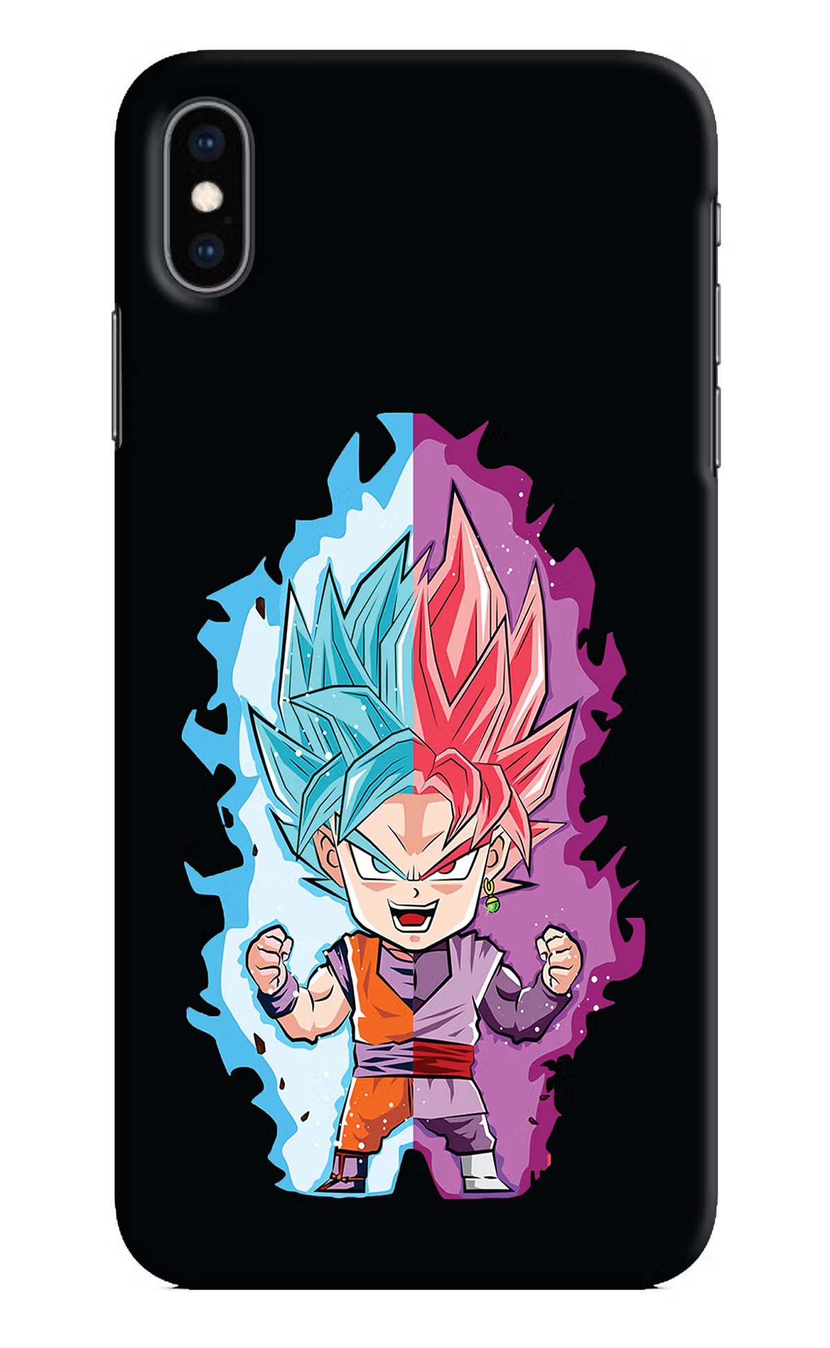 Chota Goku iPhone XS Max Hard Case Back Cover by Casekaro