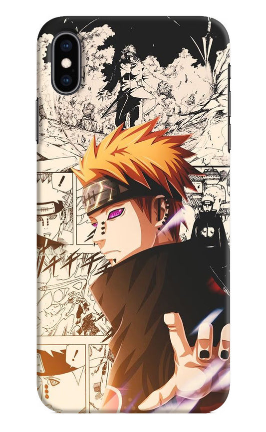 Pain Anime iPhone XS Max Hard Case Back Cover by Casekaro