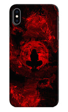 Itachi Uchiha iPhone XS Max Hard Case Back Cover by Casekaro