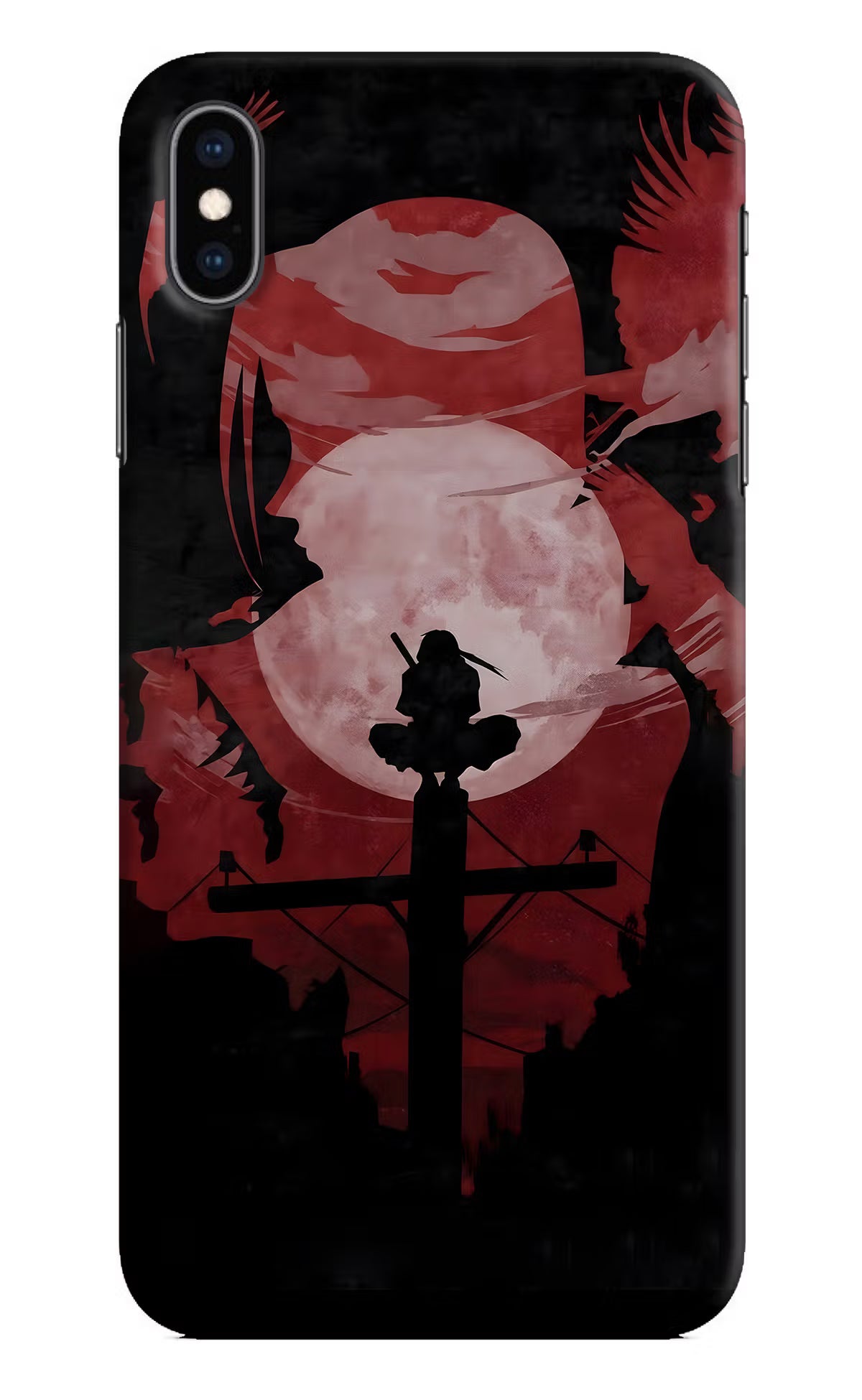 Naruto Anime iPhone XS Max Hard Case Back Cover by Casekaro