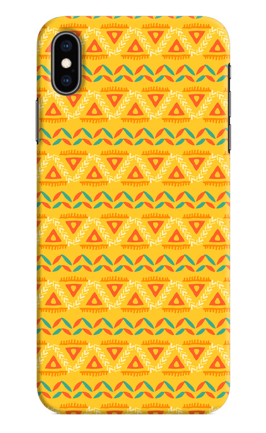 Tribal Pattern iPhone XS Max Back Cover, Hard case