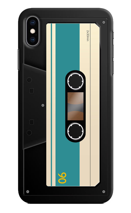 Cassette iPhone XS Max Hard Case Back Cover by Casekaro