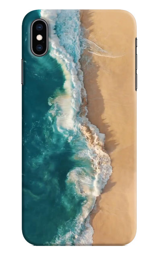 Ocean Beach iPhone XS Max Hard Case Back Cover by Casekaro