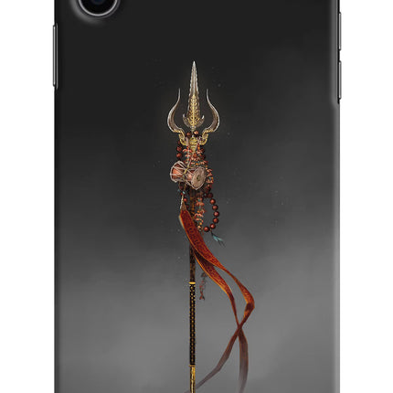 Shiv Trishul iPhone XS Max Hard Case Back Cover by Casekaro
