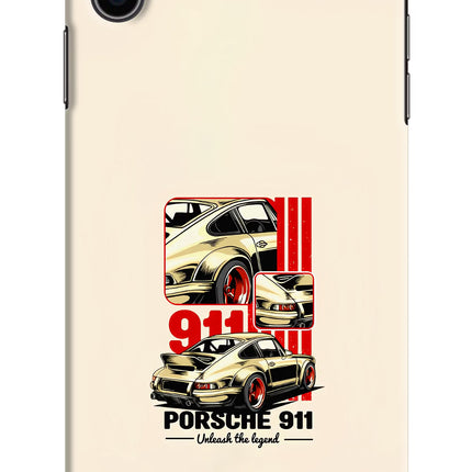 Classic Porsche 911 iPhone XS Max Hard Case Back Cover by Casekaro