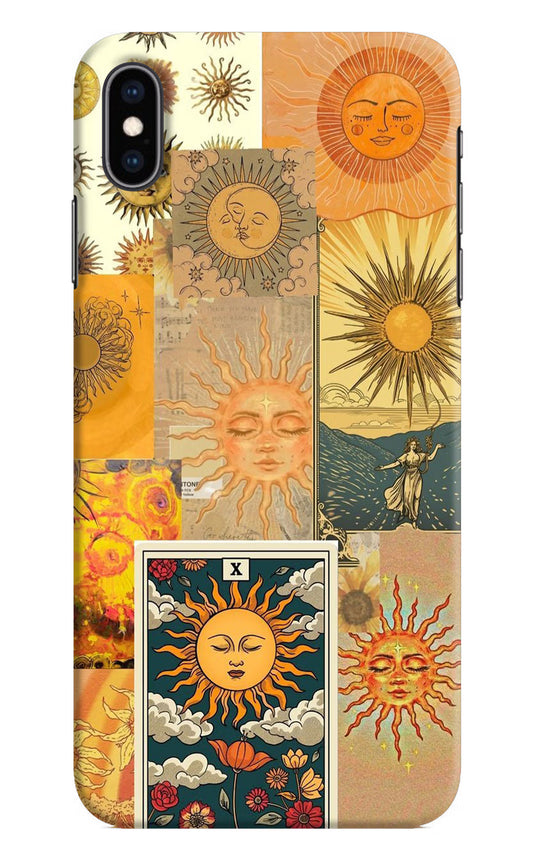 Sun iPhone XS Max Hard Case Back Cover by Casekaro