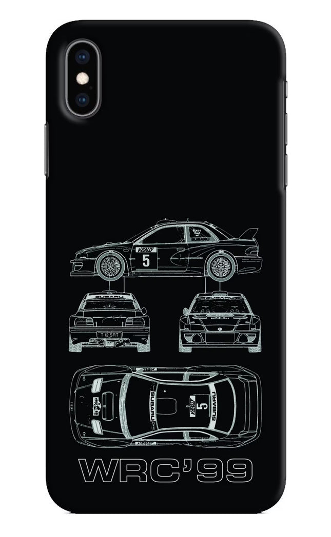 WRC'99 iPhone XS Max Hard Case Back Cover by Casekaro