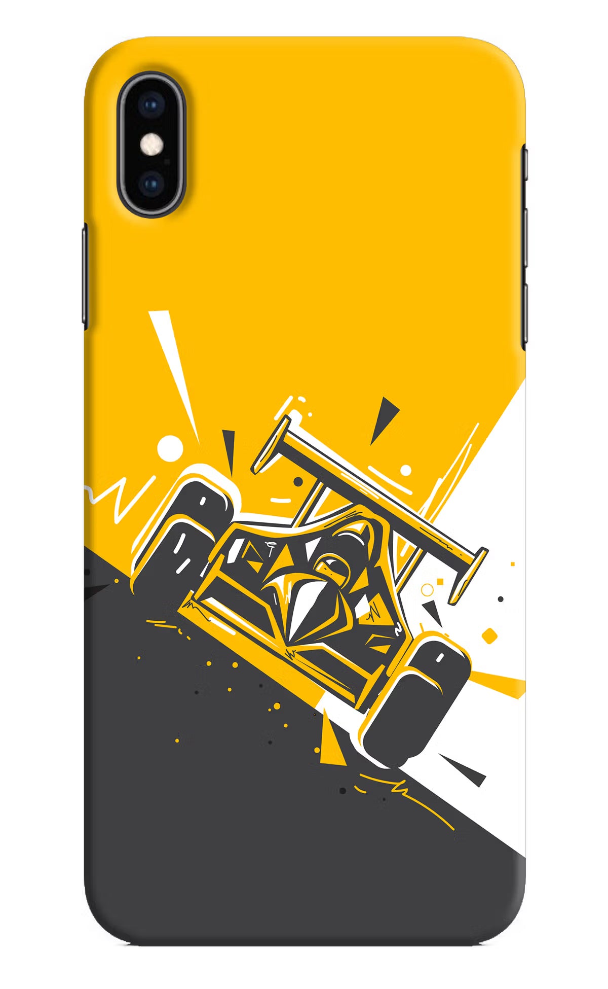 Track King iPhone XS Max Hard Case Back Cover by Casekaro