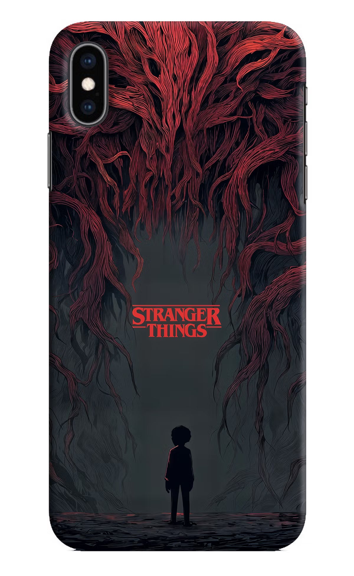 Ordinary Things Dark Side iPhone XS Max Hard Case Back Cover by Casekaro