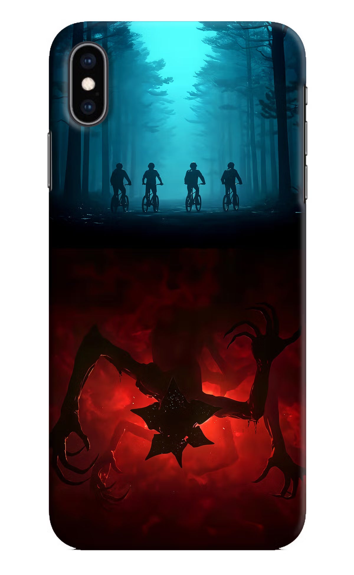 Ordinary Things Downside Up iPhone XS Max Hard Case Back Cover by Casekaro