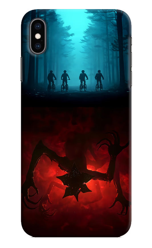 Ordinary Things Downside Up iPhone XS Max Hard Case Back Cover by Casekaro