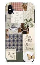 Cookie iPhone XS Max Hard Case Back Cover by Casekaro