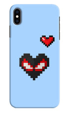 Peter Heart iPhone XS Max Hard Case Back Cover by Casekaro