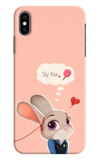 Judy Charm iPhone XS Max Hard Case Back Cover by Casekaro
