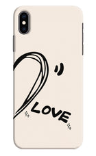 Soul Line iPhone XS Max Hard Case Back Cover by Casekaro
