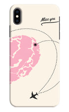 Miss Orbit iPhone XS Max Hard Case Back Cover by Casekaro