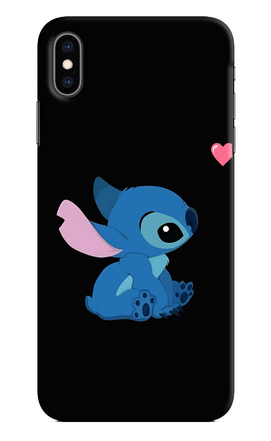 Stitch Crush iPhone XS Max Back Cover, Hard case