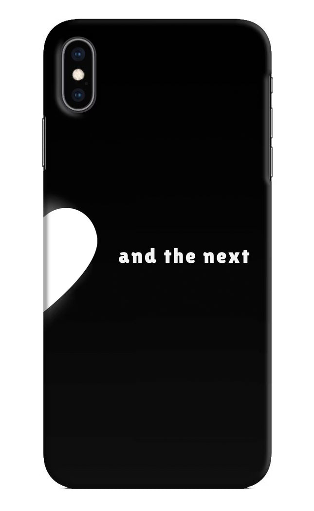 Next World iPhone XS Max Hard Case Back Cover by Casekaro