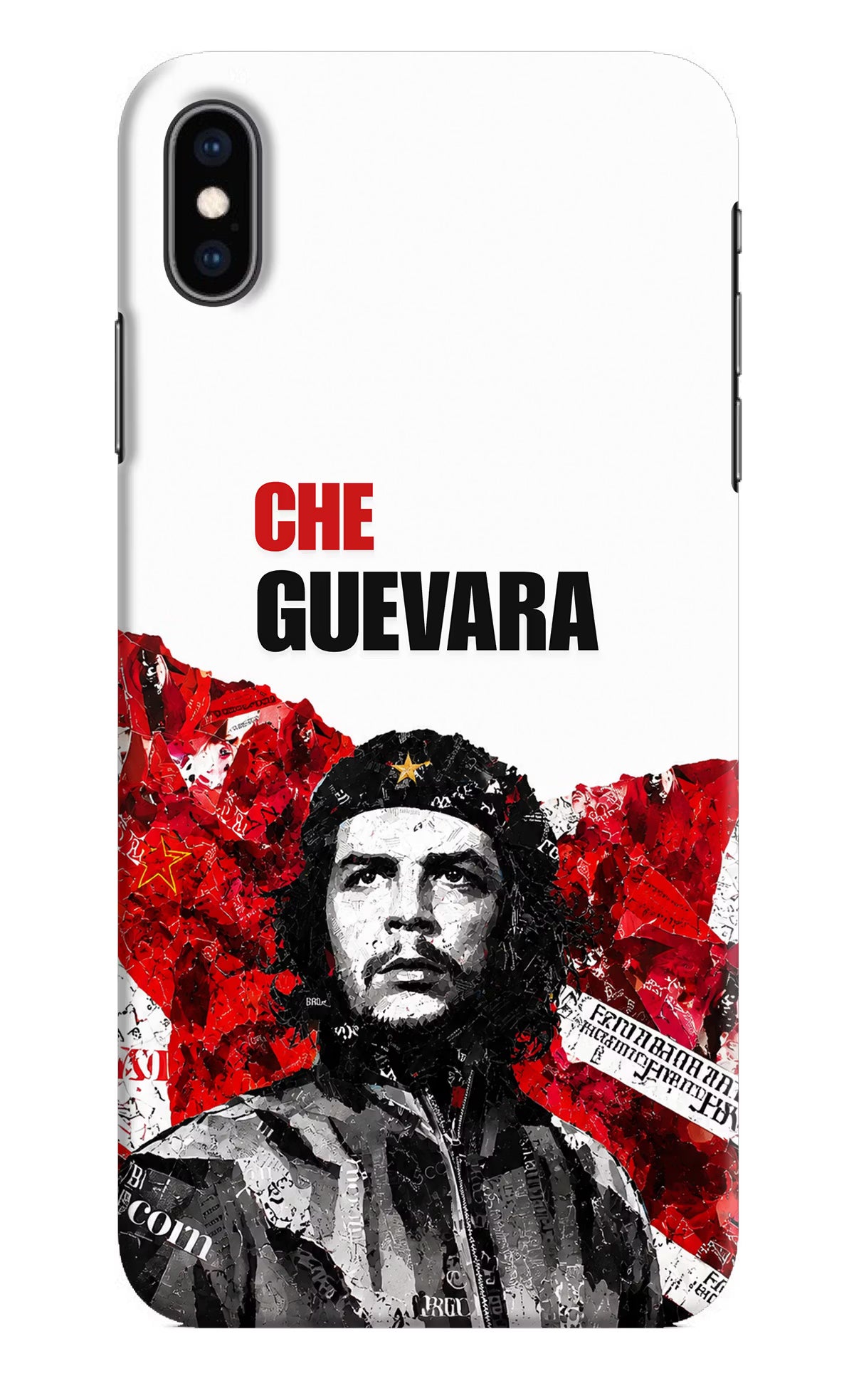 Che Guevara Revolution iPhone XS Max Back Cover