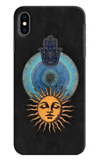 Divine Sun iPhone XS Max Hard Case Back Cover by Casekaro