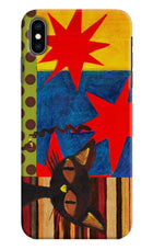 Pop Cat iPhone XS Max Hard Case Back Cover by Casekaro