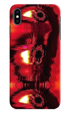 Fire Eye iPhone XS Max Hard Case Back Cover by Casekaro