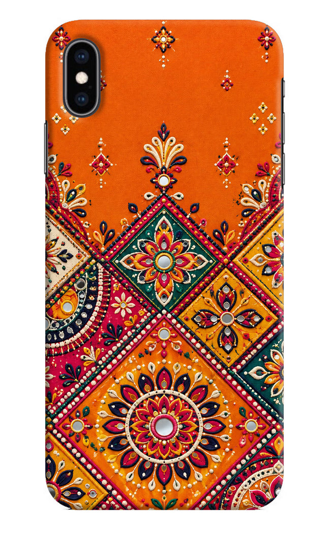 Kutch Glow iPhone XS Max Hard Case Back Cover by Casekaro