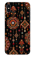 Boho Noir iPhone XS Max Hard Case Back Cover by Casekaro