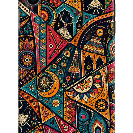 Folk Print iPhone XS Max Back Cover