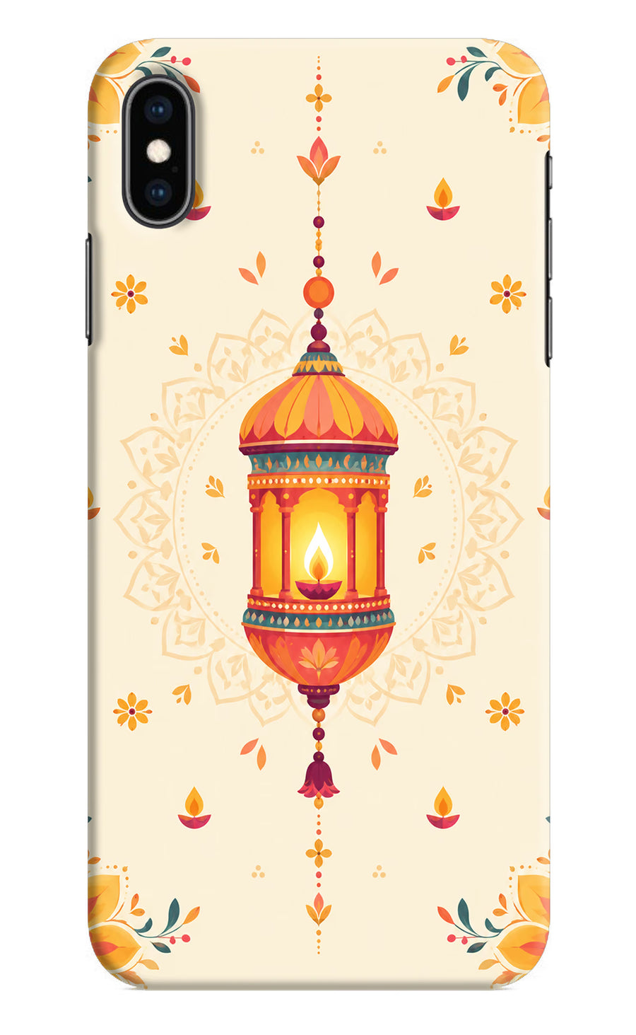 Golden Lantern iPhone XS Max Back Cover, Hard case