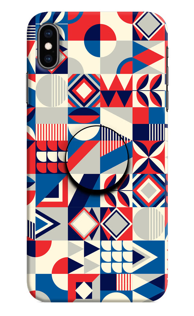 Colorful Pattern iPhone XS Max Pop Case by Casekaro