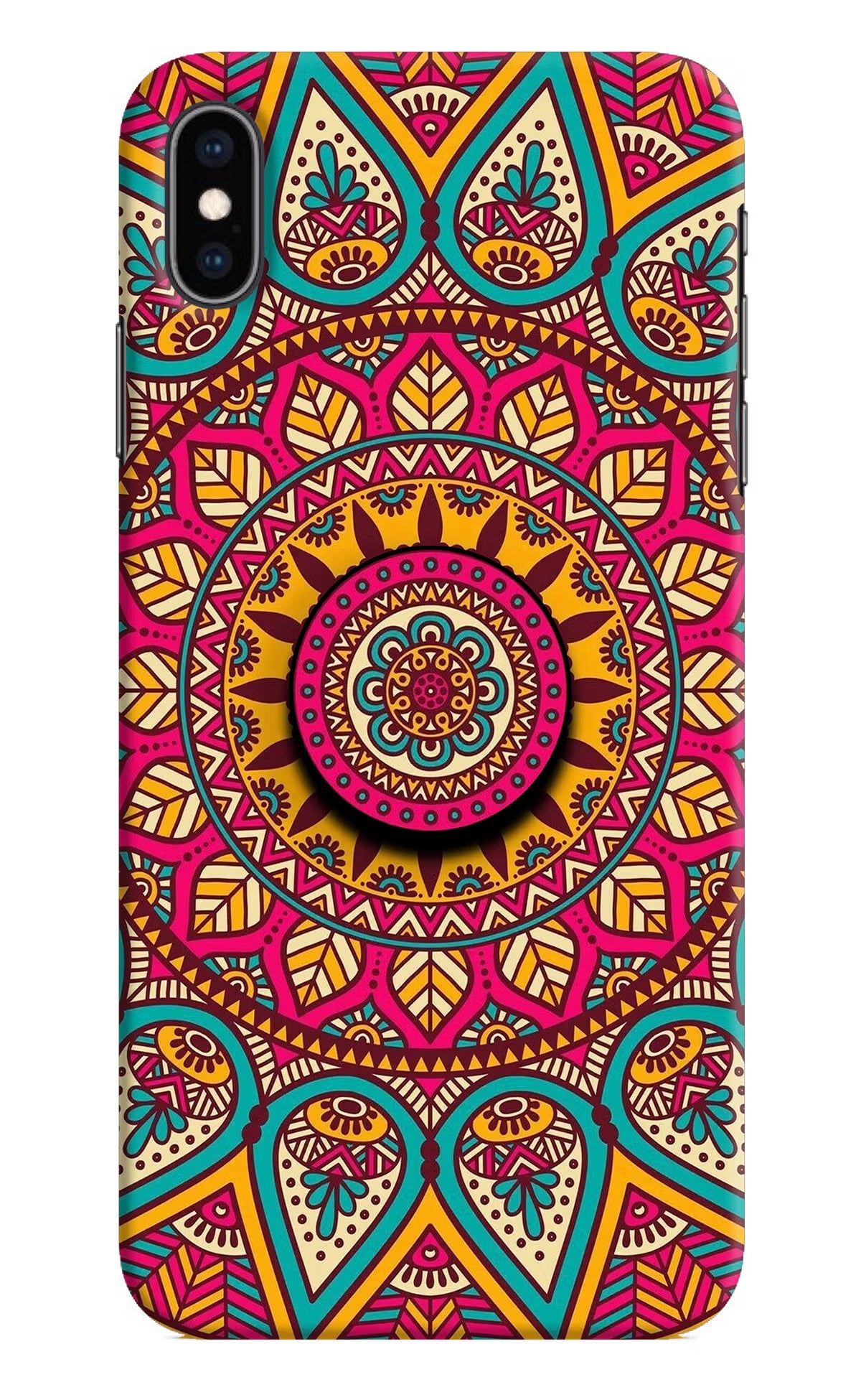 Mandala iPhone XS Max Pop Case by Casekaro