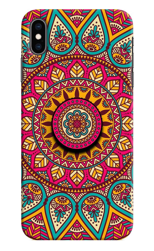 Mandala iPhone XS Max Pop Case by Casekaro