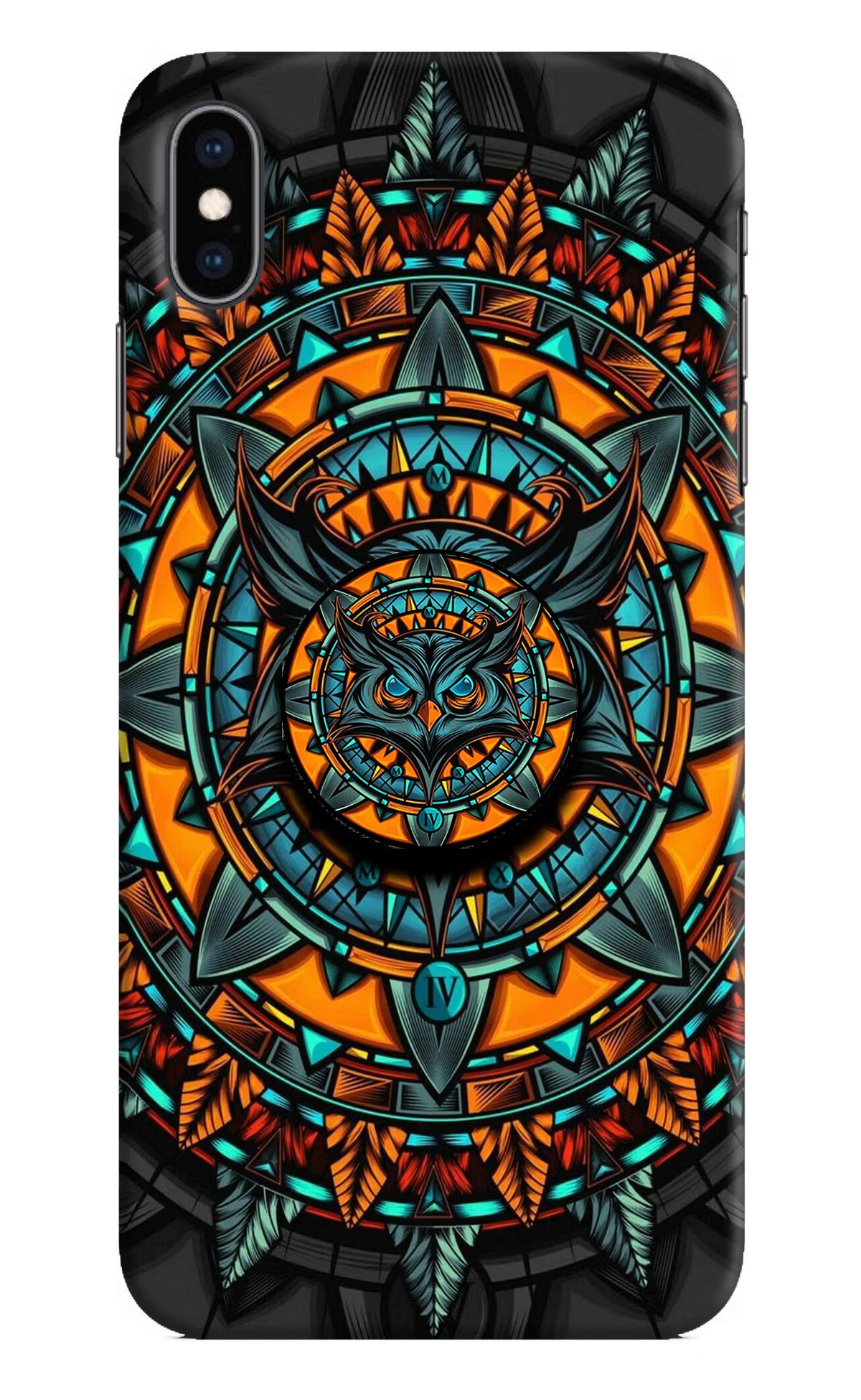 Angry Owl iPhone XS Max Pop Case by Casekaro